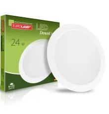 Світильник Eurolamp Downlight NEW 24W 2150Lm 4000K (LED-DLR-24/4(new))