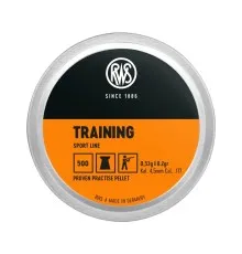 Пульки RWS Training 4,5 мм 0,53 г 500 шт (2318872)