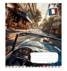 Зошит Школярик I love Paris 48 аркушів лінія (048-3615L)