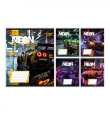 Зошит Yes Neon А5 24 аркушів клітинка (768812)