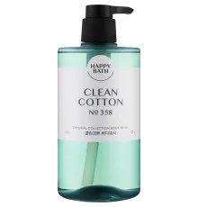 Гель для душу Happy Bath Original Collection Clean Cotton Body Wash 910 мл (8809803536660)