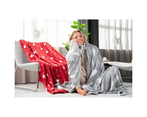 Плед Ardesto Flannel ялинки 160х200 см (ART0110PB)