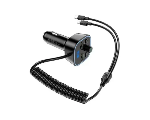 FM модулятор BOROFONE BC45, Black, Box (BC45)