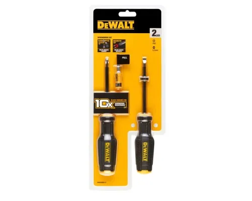 Набір викруток DeWALT TOUGHSERIES MAX FIT, 2 шт. (DWHT62057-0)