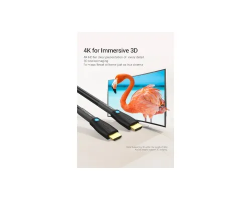 Кабель мультимедійний HDMI M to HDMI M 10.0m V2.0 4K60Hz black Vention (AAMBL)