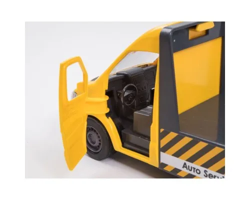 Спецтехніка Tigres Mercedes-Benz Sprinter евакуатор з лафетом (жовтий) (39741)