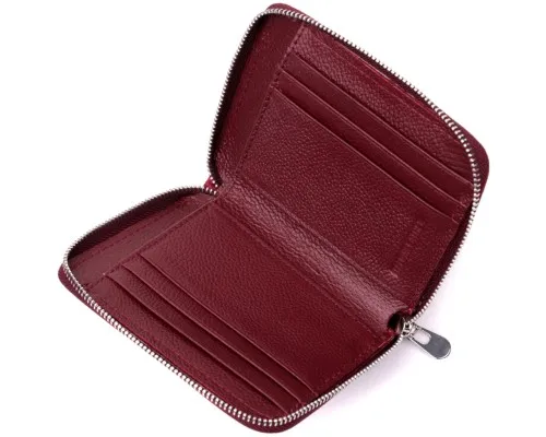 Гаманець ST Leather Шкіряний Бордовий (19485)