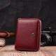 Гаманець ST Leather Шкіряний Бордовий (19485)