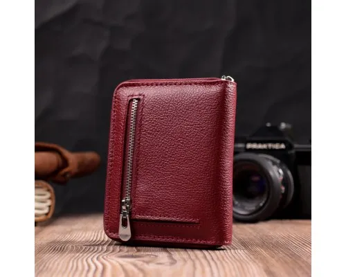 Гаманець ST Leather Шкіряний Бордовий (19485)