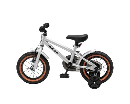 Дитячий велосипед Miqilong ST 12" сріблий (RBB-ST12-SILVER)