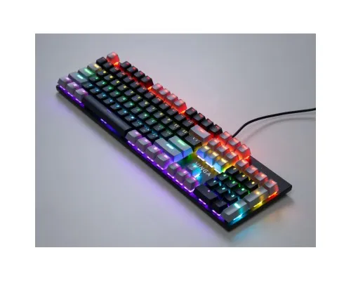 Клавіатура Vinga KBGM-090 LED Blue Switch USB Grey/Black (KBGM-090BL Grey/Black)