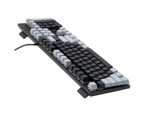 Клавіатура Vinga KBGM-090 LED Blue Switch USB Grey/Black (KBGM-090BL Grey/Black)