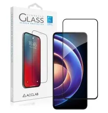 Скло захисне ACCLAB Full Glue Xiaomi Redmi Note 12R Black (1283126589836)