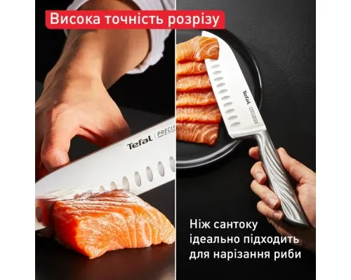 Кухонний ніж Tefal Precision 16.5см, нержавіюча сталь (K2891124)