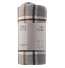 Плед Ardesto Fleece 100% поліестер, сірий 130х160 см (ART0721PB)