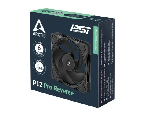 Кулер до корпусу Arctic P12 PRO REVERSE (ACFAN00332A)