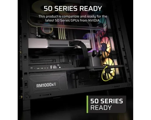 Блок живлення Corsair 1000W RM1000x Shift ATX 3.1 (CP-9020300-EU)