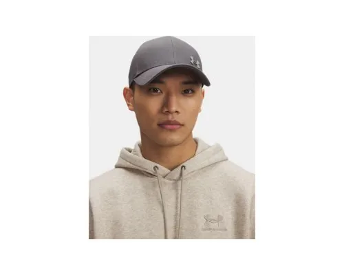 Кепка Under Armour UA M Sportstyle Metal ADJ сірий 1389695-025 (197779653954)