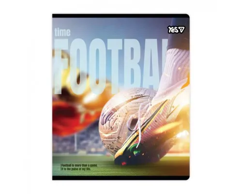 Зошит Yes Football А5 24 аркушів клітинка (768583)