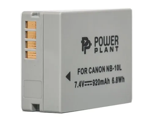 Акумулятор до фото/відео PowerPlant Canon NB-10L (DV00DV1302)