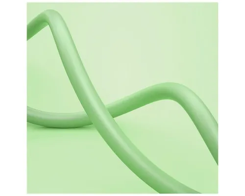 Дата кабель USB 2.0 AM to Micro 5P 1.0m soft silicone green ColorWay (CW-CBUM042-GR)