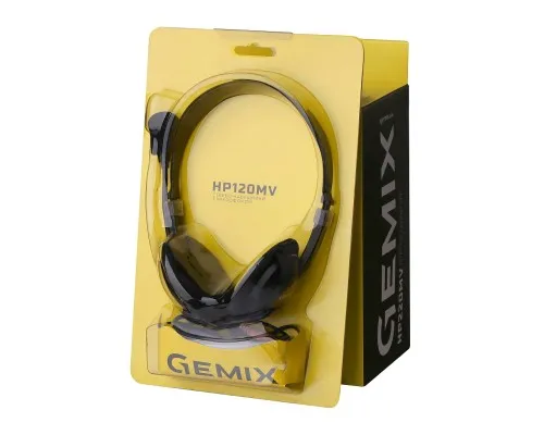Навушники Gemix HP-120MV Black (HP-120MV)