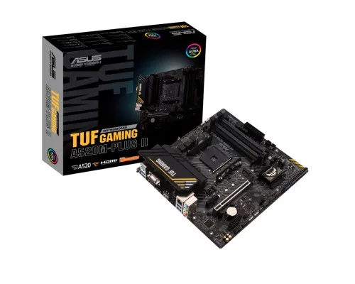 Материнська плата ASUS TUF GAMING A520M-PLUS II