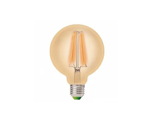 Лампочка Eurolamp G95 8W E27 4000K (LED-G95-08274(Amber))