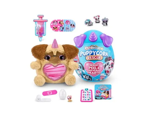 М'яка іграшка Rainbocorns сюрприз E серія Puppycorn Rescue (9261E)
