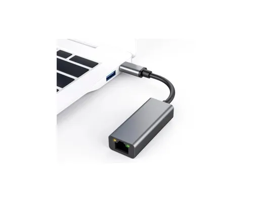 Адаптер USB-C to RJ45 Ethernet 1000Mbps Dynamode (DM-AD-GLAN-C)