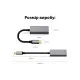 Адаптер USB-C to RJ45 Ethernet 1000Mbps Dynamode (DM-AD-GLAN-C)