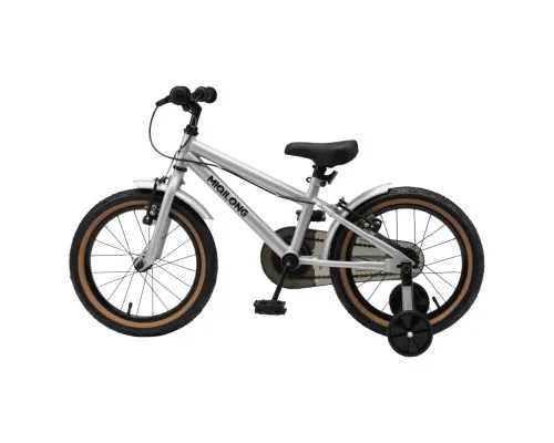 Дитячий велосипед Miqilong ST 16" срібний (RBB-ST16-SILVER)