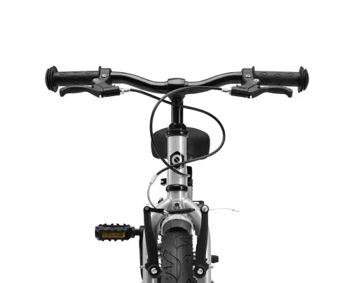 Дитячий велосипед Miqilong ST 16" срібний (RBB-ST16-SILVER)