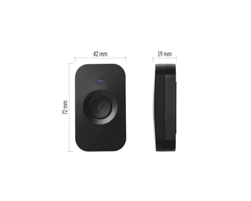 Кнопка дзвінка button for P5728T, P5728, P5730 EMOS (P5728T)