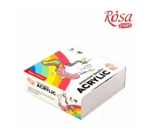 Акрилові фарби Rosa START Unicorn 9 x10 мл (4823098531012)