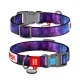 Нашийник для тварин WAUDOG Nylon з QR адресником "NASA21" пластиковий фастекс XXL (284-0148)