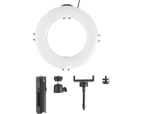 Набір блогера Hama Smartphone Tripod Smart-80 V2, 9.5cм, Bluetooth, LED ring (00004657)