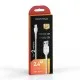 Дата кабель USB 2.0 AM to USB-C 2.0m 2.4A white Grand-X (PC-02W)