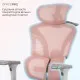 Офісне крісло OfficePro Elite OC950GLP Gray/Light Pink (OC950GLP)