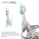 Офісне крісло OfficePro Elite OC950GLP Gray/Light Pink (OC950GLP)