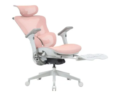 Офісне крісло OfficePro Elite OC950GLP Gray/Light Pink (OC950GLP)
