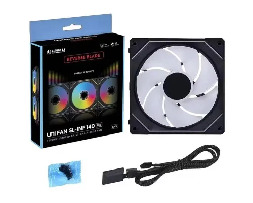 Кулер до корпусу Lian Li Uni Fan SL-INF WIRELESS Reverse, 140-1 (G99.14RSLIN1W1B.00)