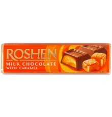 Батончик Roshen шоколадний з карамельною начинкою 40 г (617041)