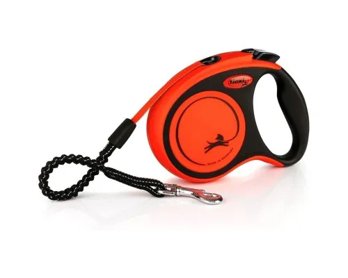 Повідець для собак Flexi Xtreme стрічка S 5 м/20 кг помаранчева (4000498034200)