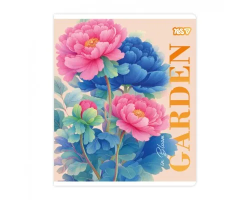 Зошит Yes Garden А5 24 аркушів клітинка (768570)