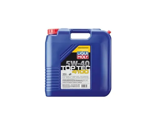 Моторна олива Liqui Moly Top Tec 4100 SAE 5W-40 20л. (3702)