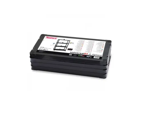 Стелаж Toomax 4 полиці cm. 80x40x138h black (5140)