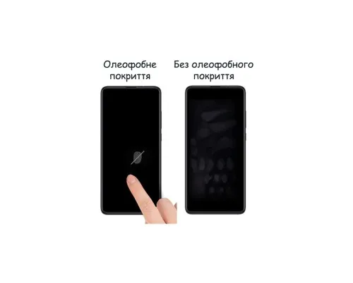 Скло захисне Drobak Motorola G23 Black Frame A+ (717148)