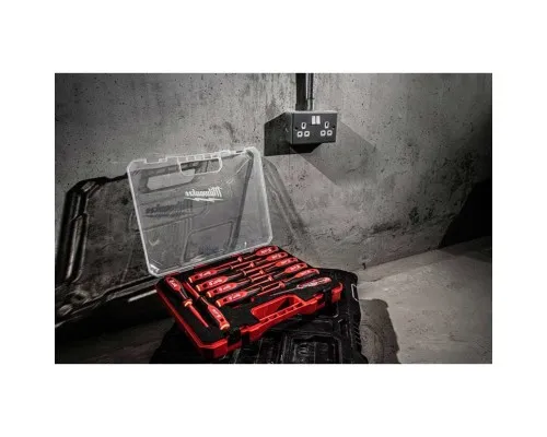 Набір викруток Milwaukee тригранних VDE SL/PH/PZ/T + тестер напруги, 12 шт (4932479095)