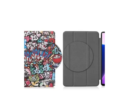 Чохол до планшета BeCover Smart Case Samsung Tab A9 SM-X115 8.7" Graffiti (709914)